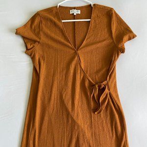 Madewell Texture & Thread Side-Tie Dress